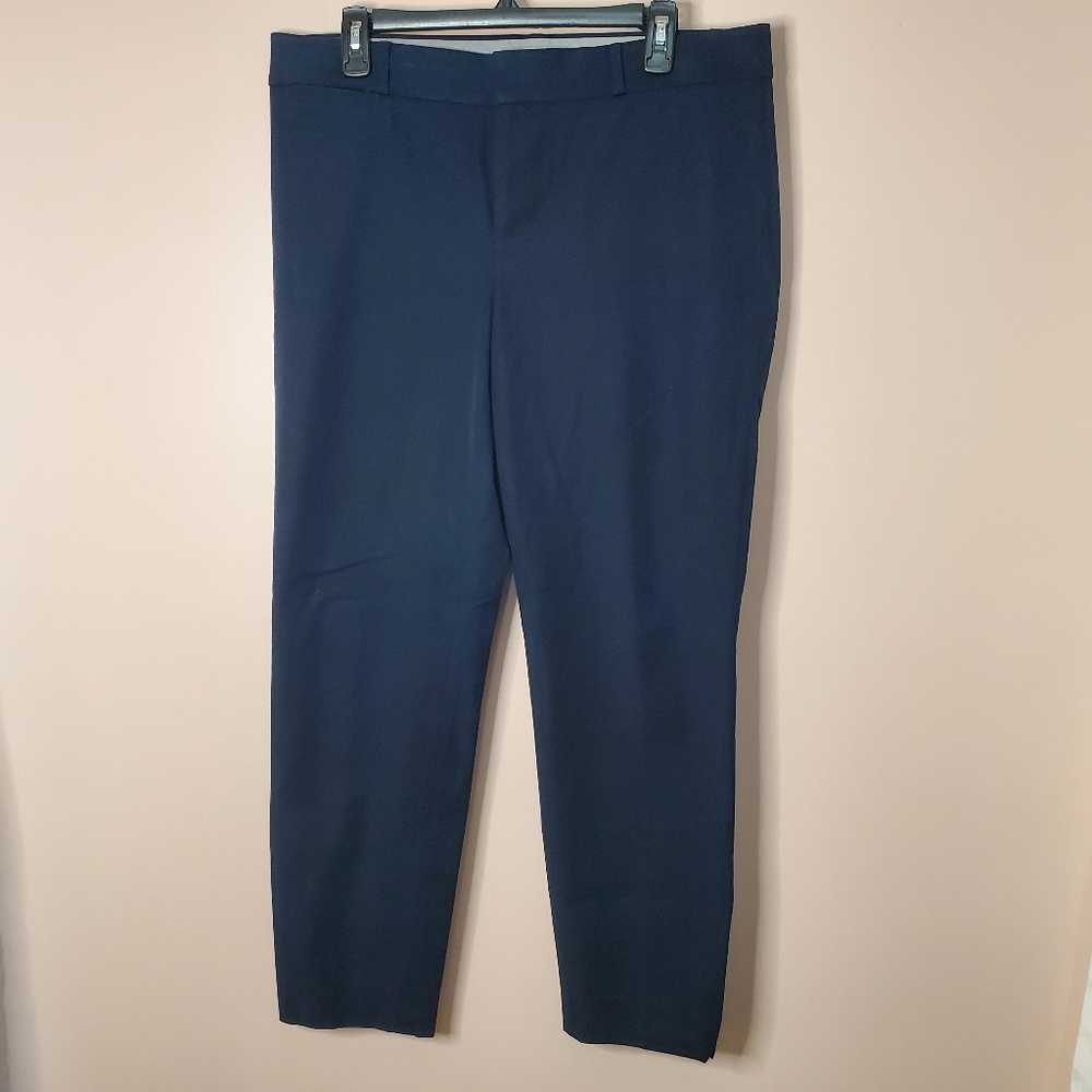 Banana Republic Sloan Fit Blue Pants Women's Size 12